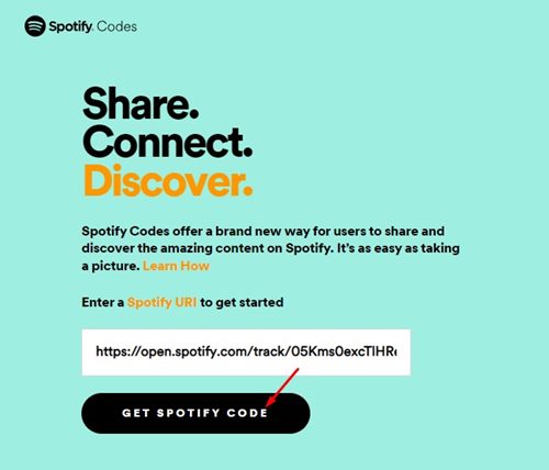 Get Spotify Code