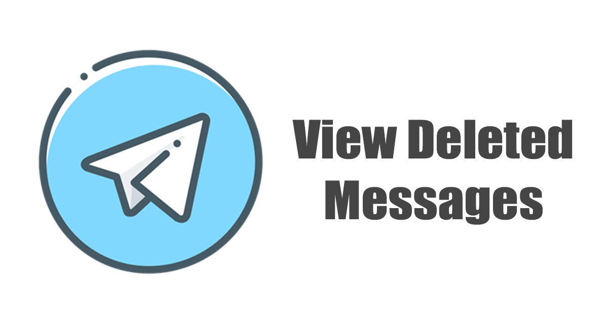 1686507377 How to View Deleted Messages in Telegram in 2023