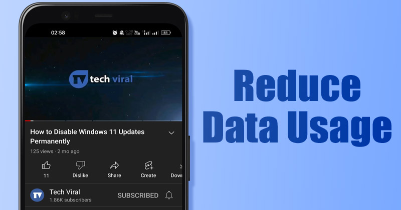 1687085580 How to Reduce Data Usage in YouTube App for Android
