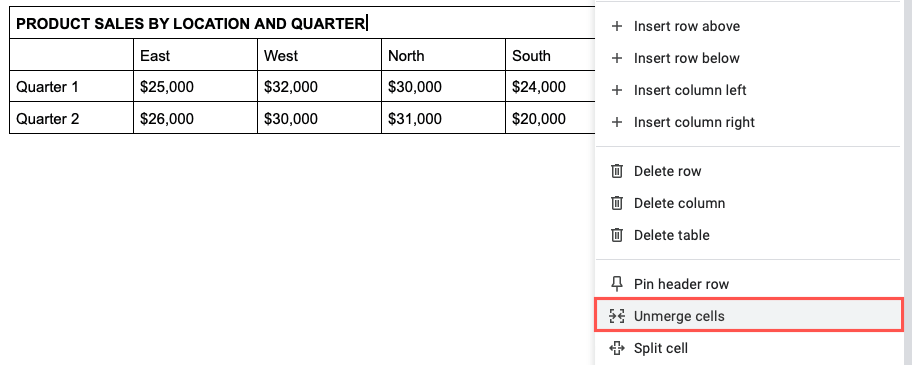 1688010787 596 How to Merge Cells in a Google Docs Table