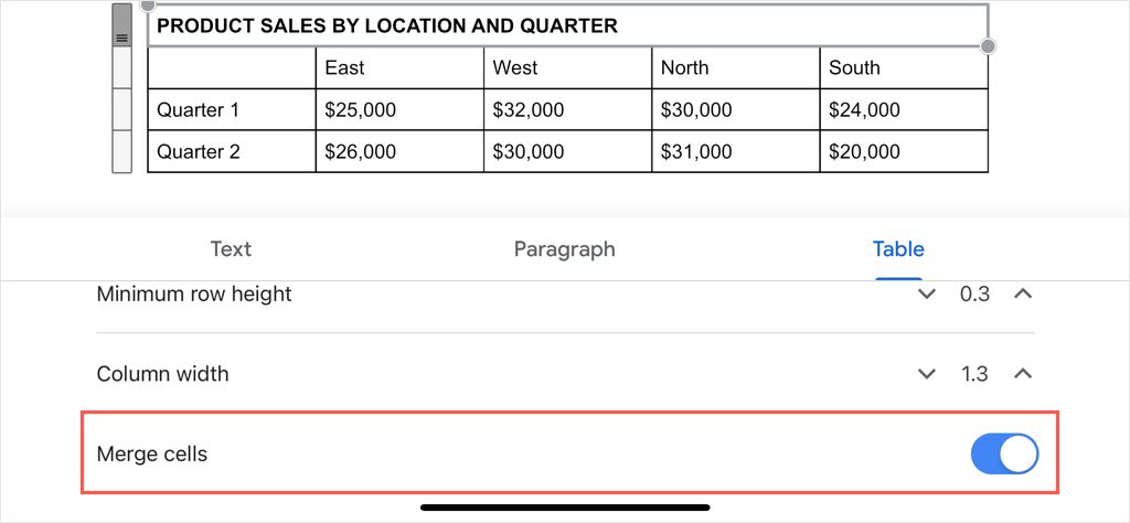 1688010787 666 How to Merge Cells in a Google Docs Table