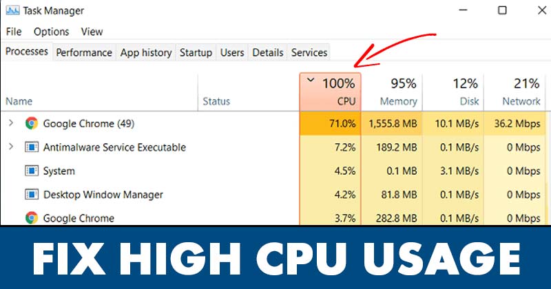 1689962594 How to Fix High CPU Usage in Windows 11 10