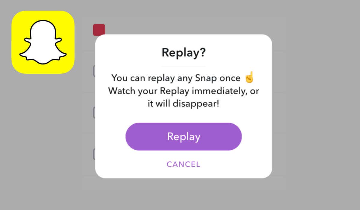 How to Replay a Snap on Snapchat