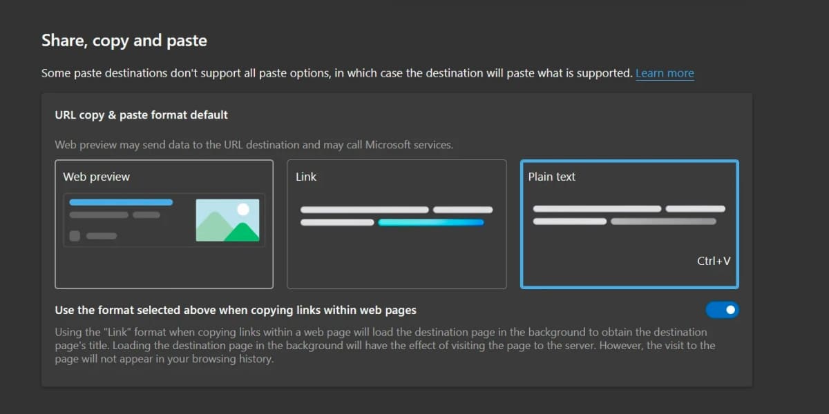 1693923833 Microsoft Edges Web Preview Feature Sends Copied Links In Edge