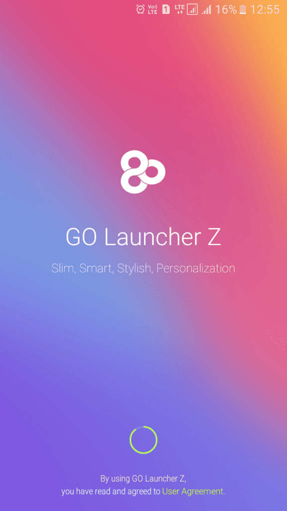 Using Go Launcher