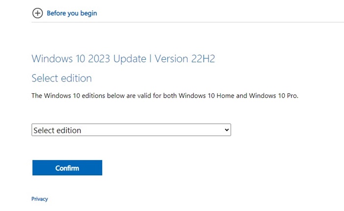 Windows 10 2023 Update | Version 22H2