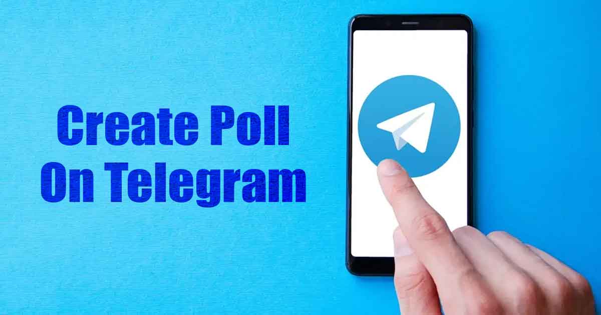 1703259275 How to Create a Poll on Telegram Mobile Desktop