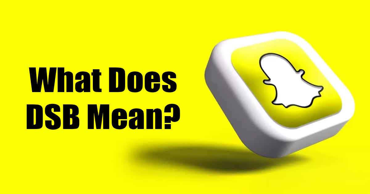 1703548621 What Does DSB Mean on Snapchat Explained with