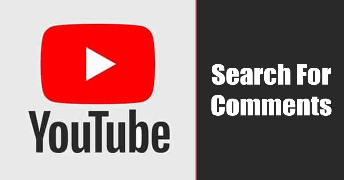 1703668856 How to Search for YouTube Comments 2 Methods