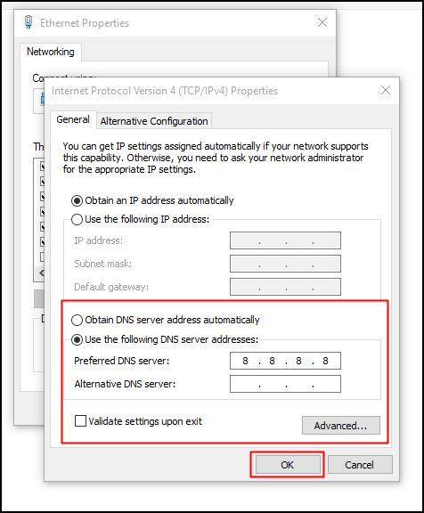 Google DNS 