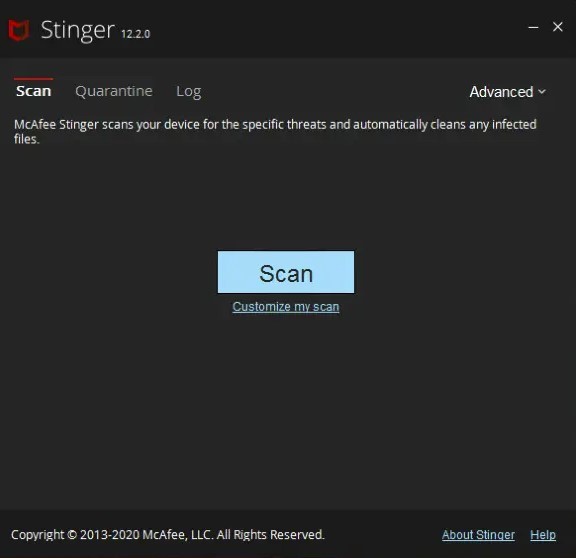 McAfee Stinger