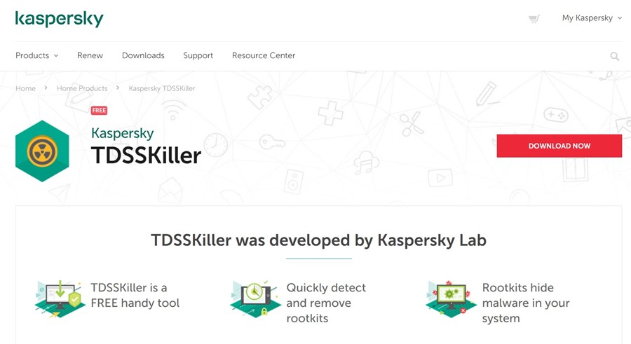 Kaspersky TDSSKiller