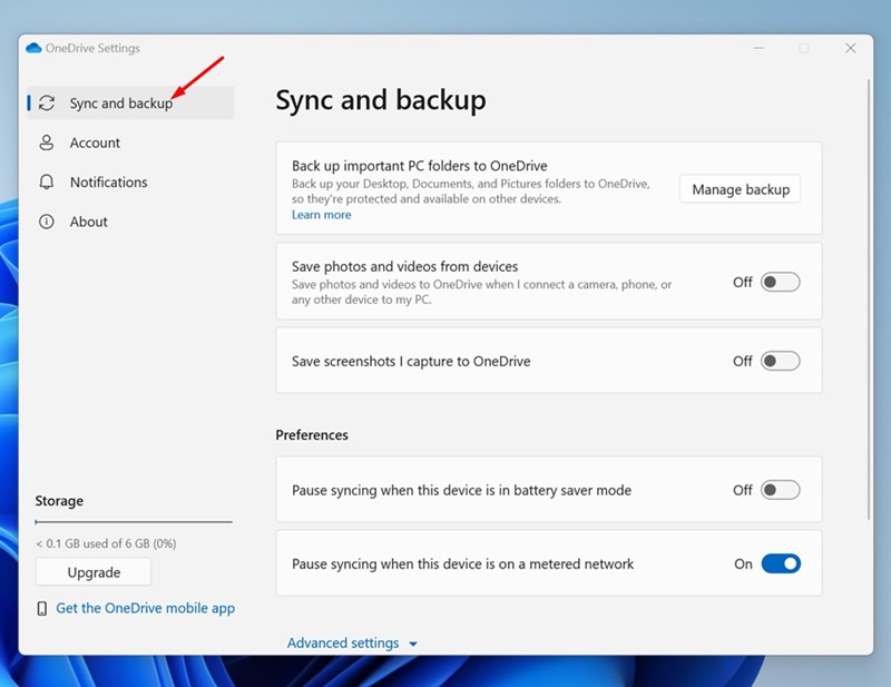 Sync and Backup