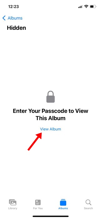 simply unlock the Hidden album