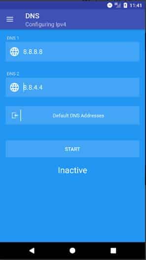 Change Default DNS To Google DNS On Android