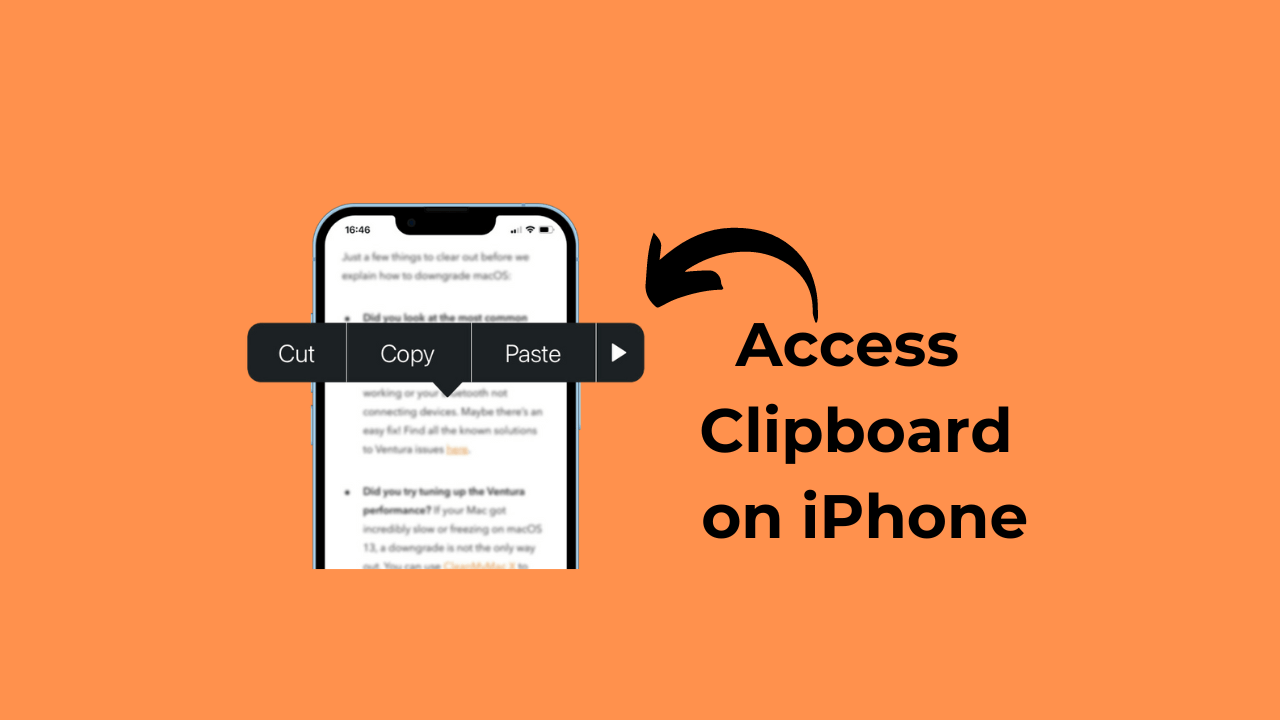 How to Access Clipboard on iPhone All Methods