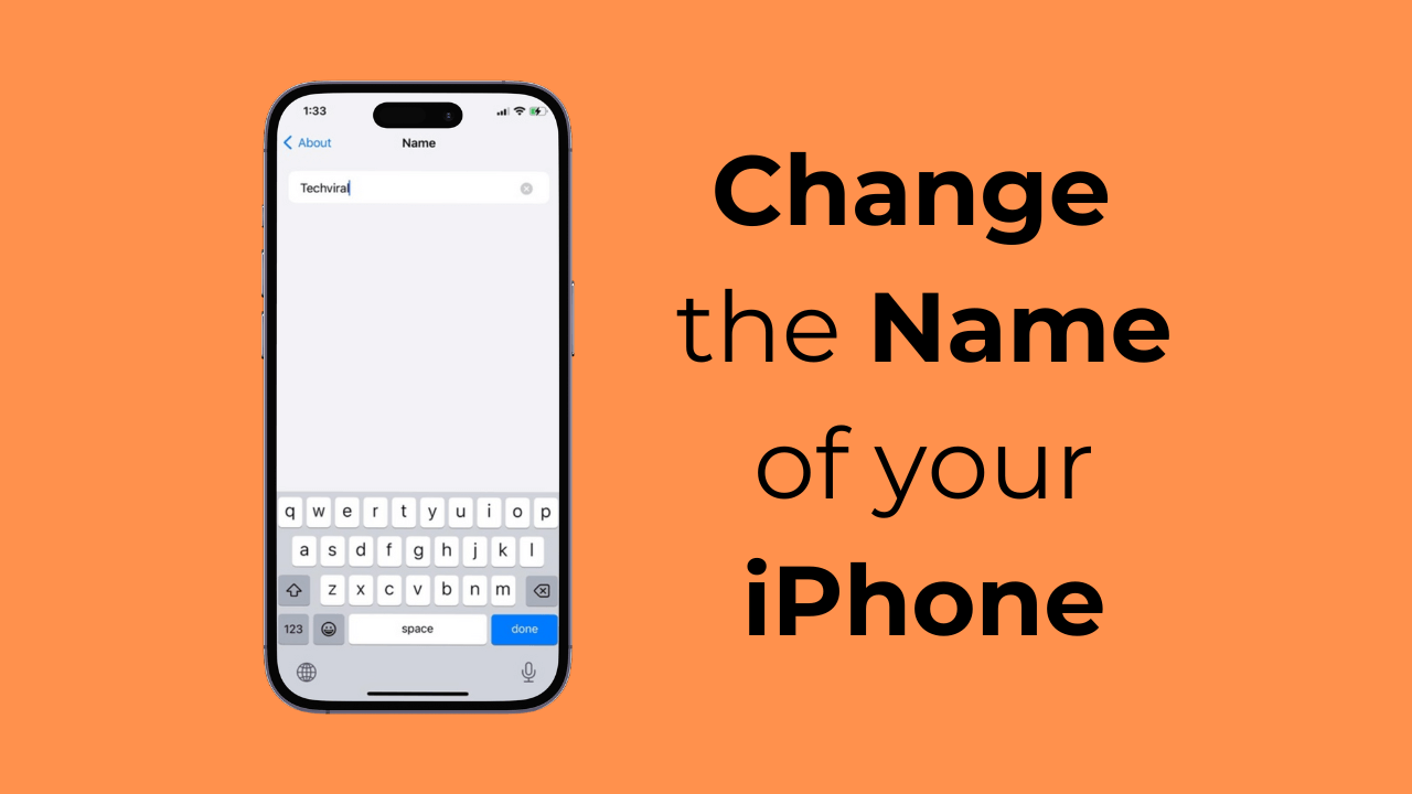 How to Change the Name of your iPhone All Methods
