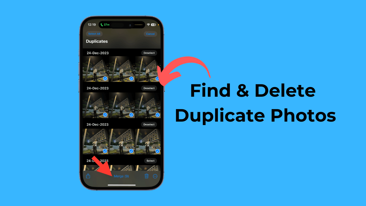 How to Find Delete Duplicate Photos on iPhone