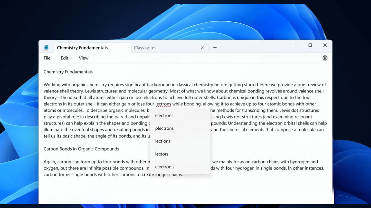 1711101085 Microsoft Rolls Out Spellcheck And Autocorrect For Windows 11