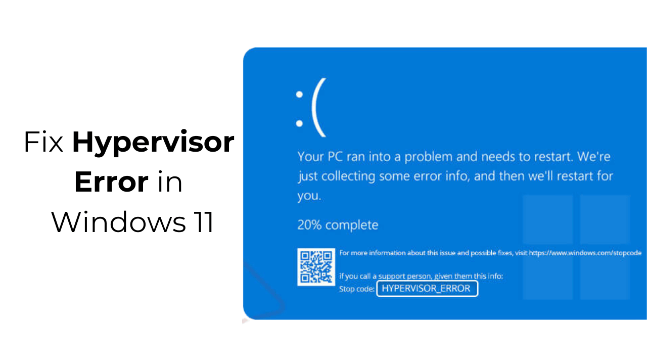1711245913 How to Fix Hypervisor Error in Windows 11 6 Methods