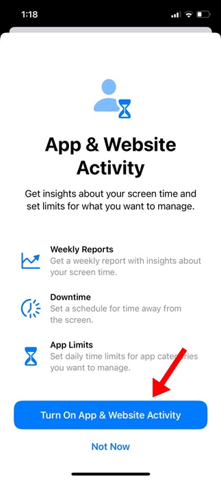 App & Website Activity