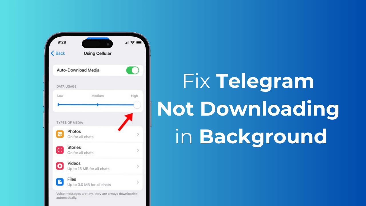 How to Fix Telegram Not Downloading in Background on iPhone