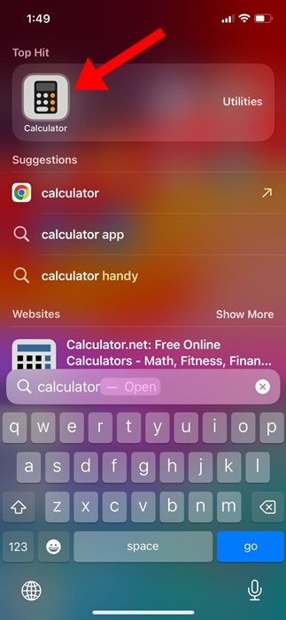 Calculator app