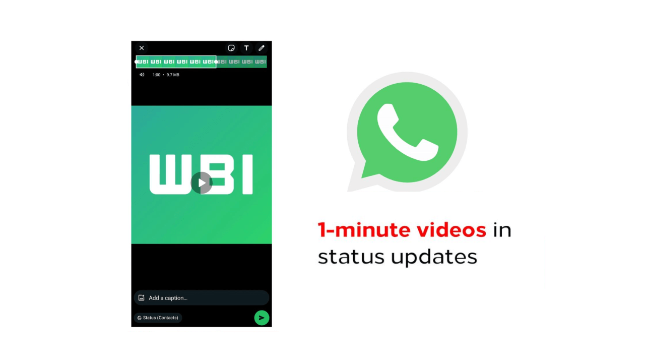WhatsApp Users May Soon Share 1 Minute Video In Status