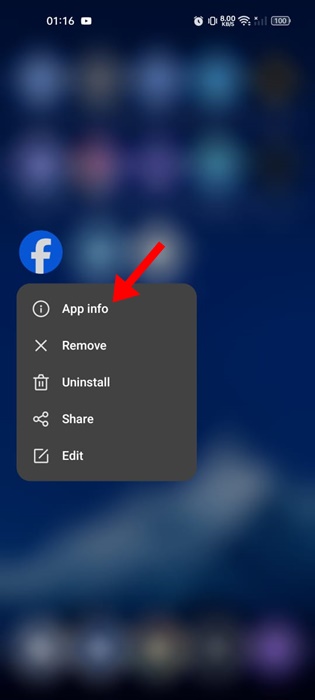 Force Stop the Facebook App