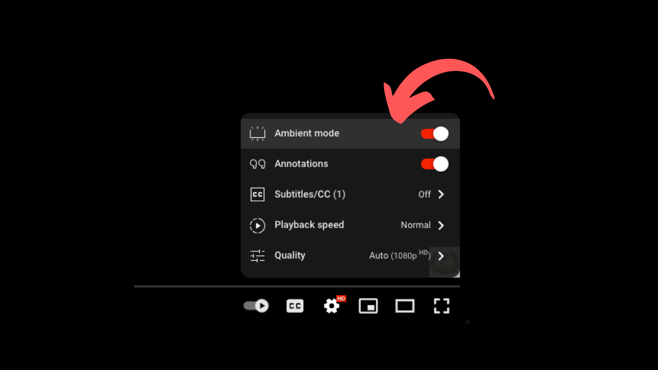 How to Enable Ambient Mode on YouTube Desktop Mobile