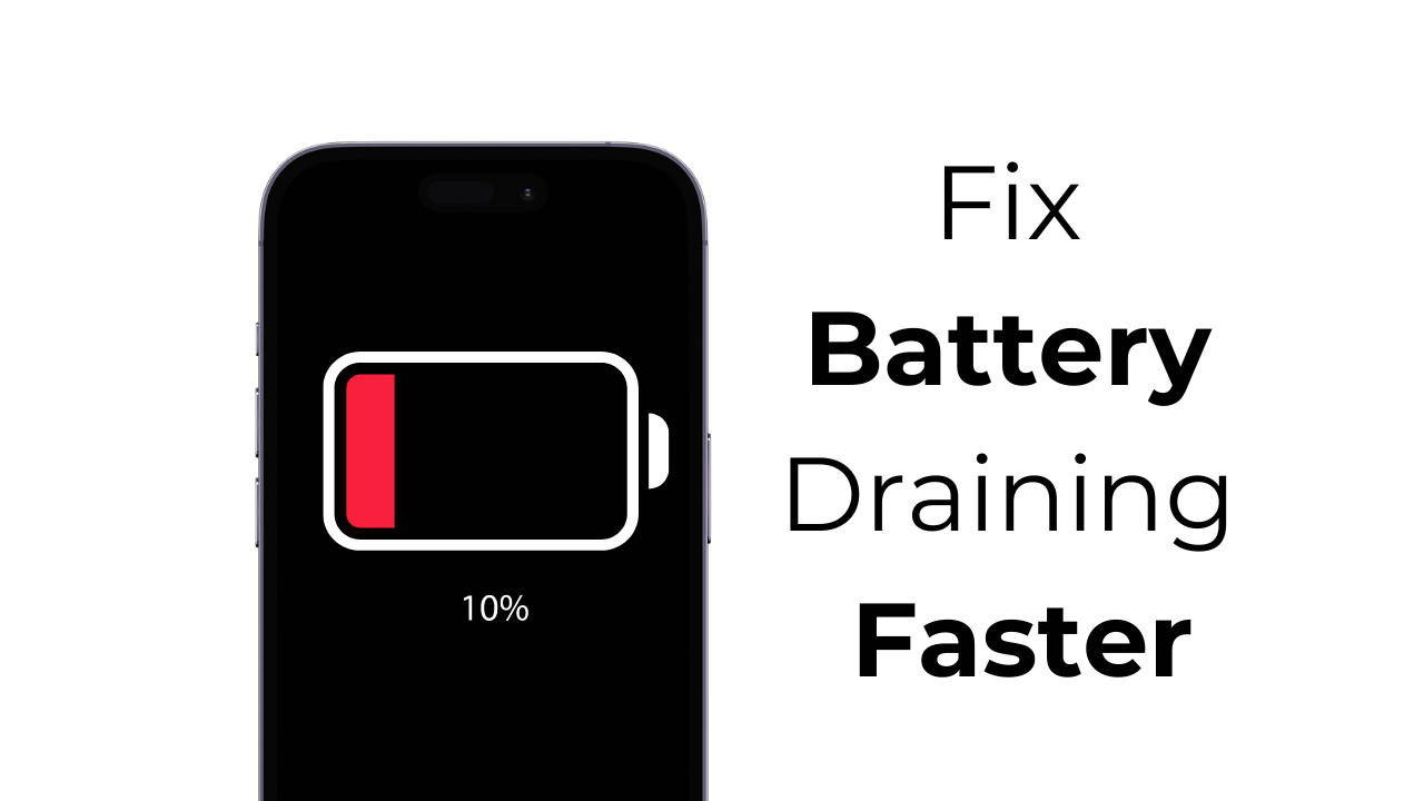 How to Fix Battery Draining Faster after iOS 1741 Update