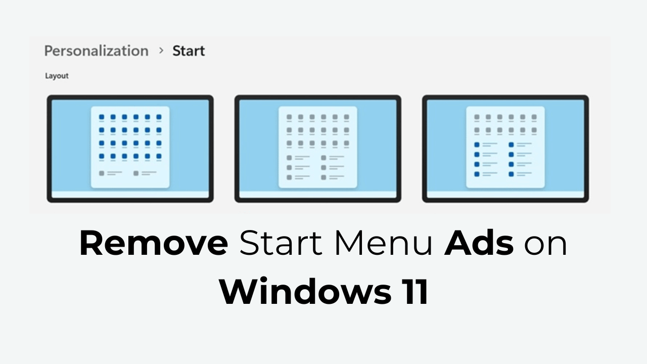 Remove Start Menu Ads on Windows 11