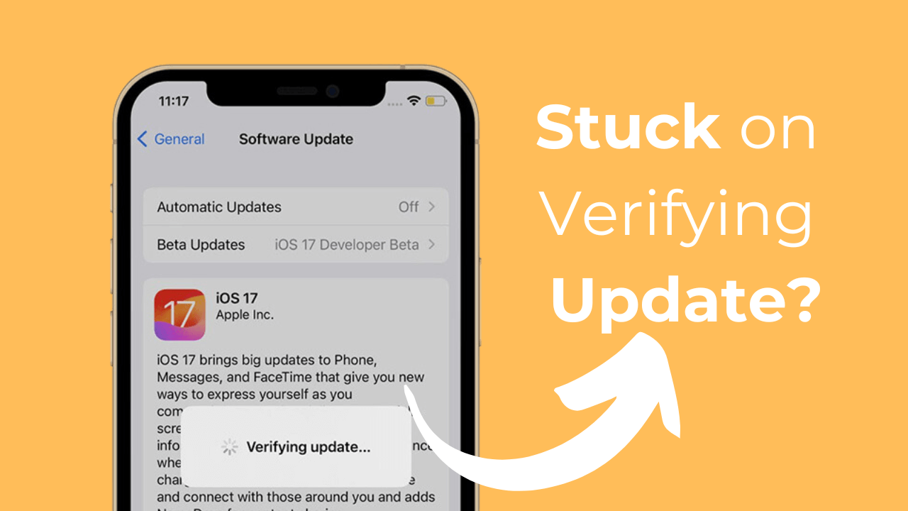 iPhone Stuck on Verifying Update Try these 5