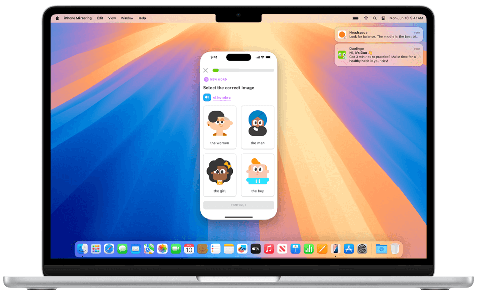 Apple Introduces macOS Sequoia with iPhone mirroring
