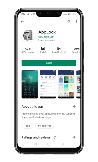 How To Lock Individual Apps on Android Device