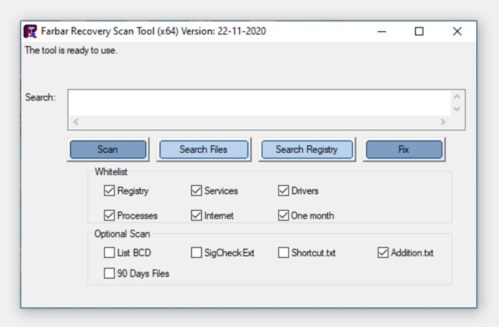 Download Farbar Recovery Scan Tool in 2024