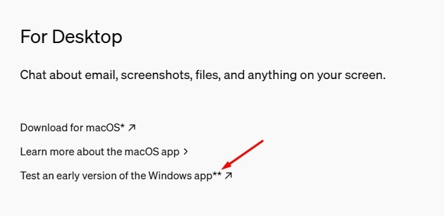 How to Download ChatGPT Windows App Official