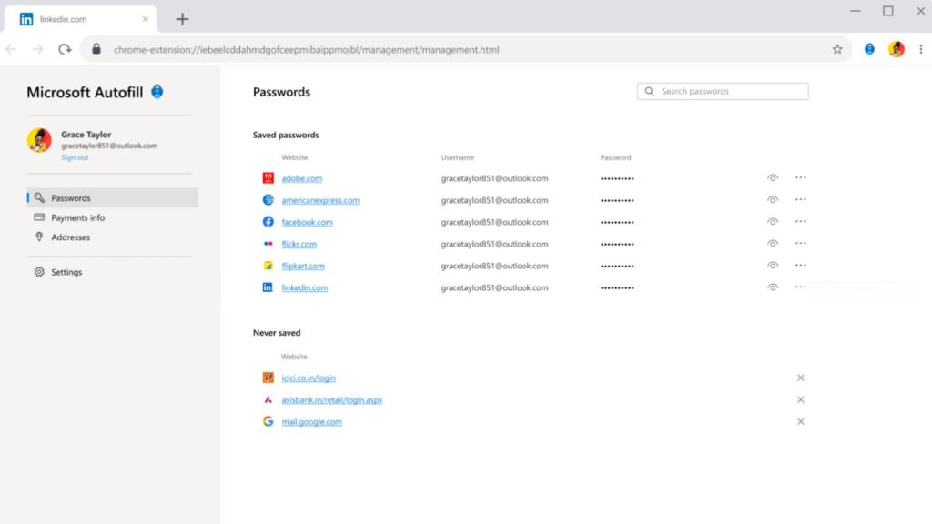 Microsoft Autofill Chrome Extension To Retire From Next Month