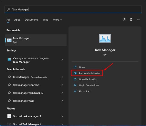 4 Ways to Run Task Manager As Administrator in Windows