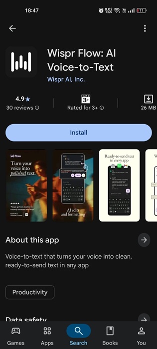 How to Download Install Wispr Flow on Android