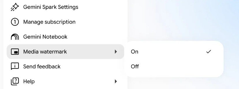 How to Turn Off Media Watermarks on the Gemini App