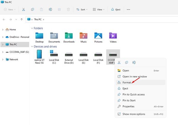 How to Format a Hard Drive or SSD in Windows